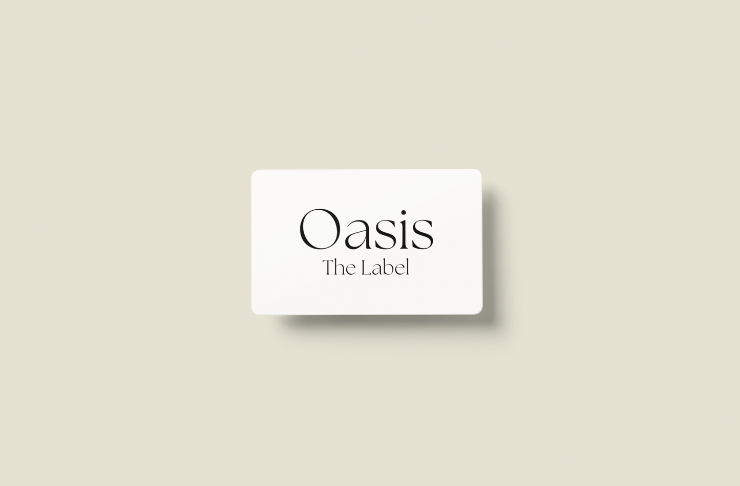Digital Gift Card